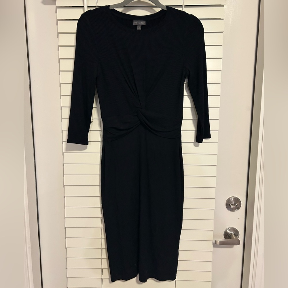 The Limited Black Long Sleeve Dress